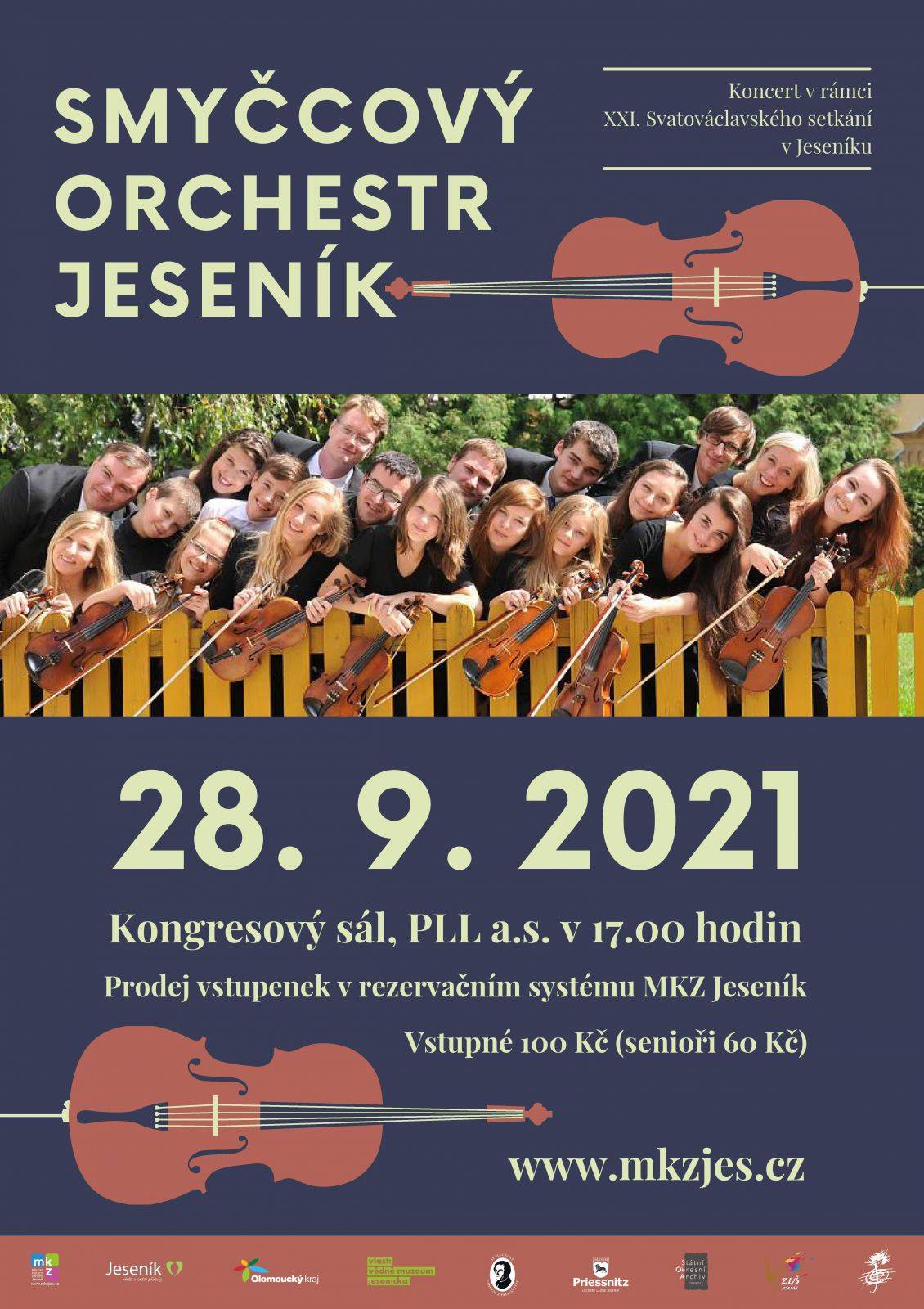 Svatováclavské slavnosti - Koncert Smyčcového orchestru Jeseník