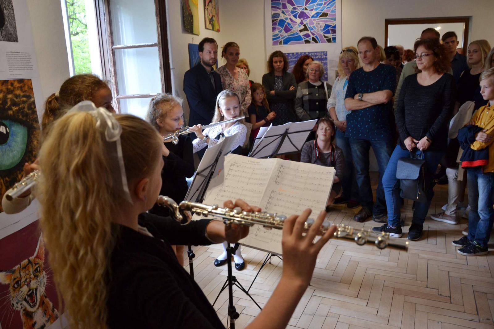 Vernisáž Absolventské výstavy VO