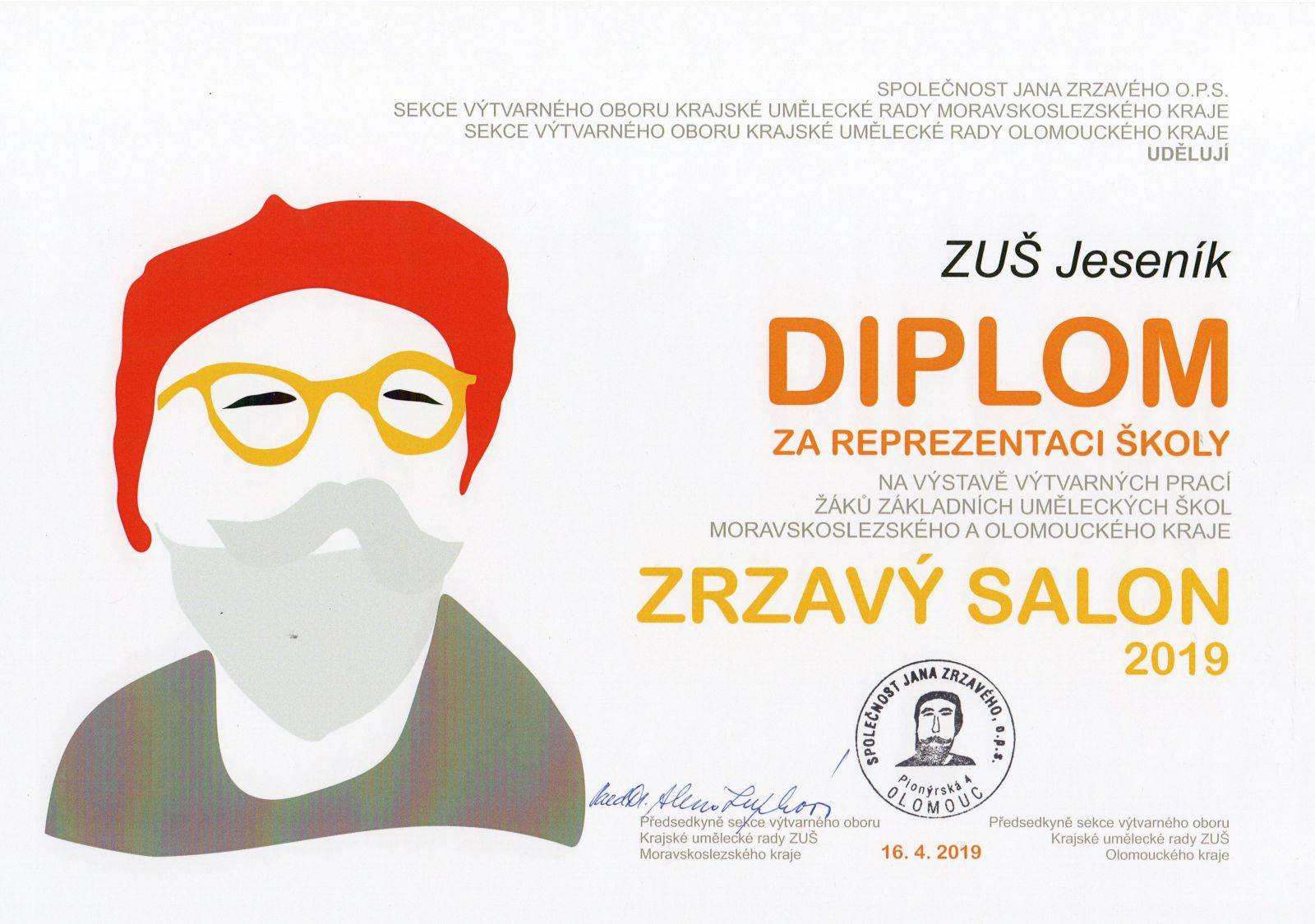 Výtvarný obor vystavuje v Ostravě!