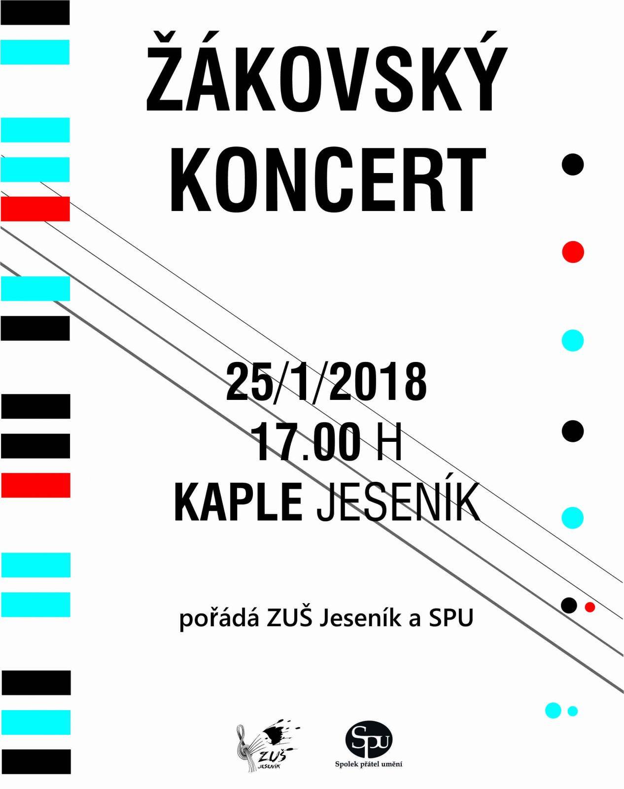 Koncert žáků ZUŠ Jeseník
