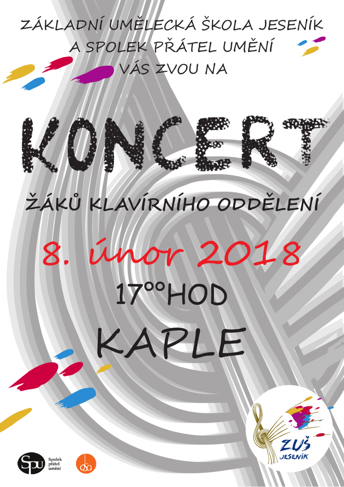 Koncert žáků klavírního oddělení
