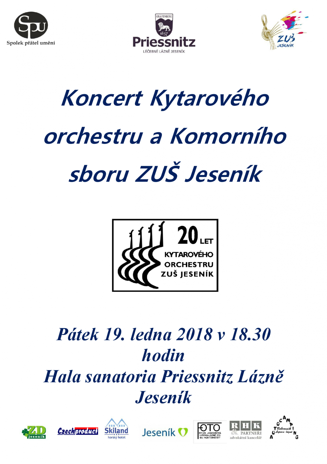 Podvečerní koncert ZUŠ Jeseník