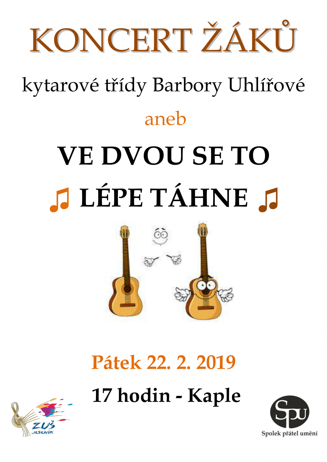 Koncert žáků ze třídy Barbory Uhlířové