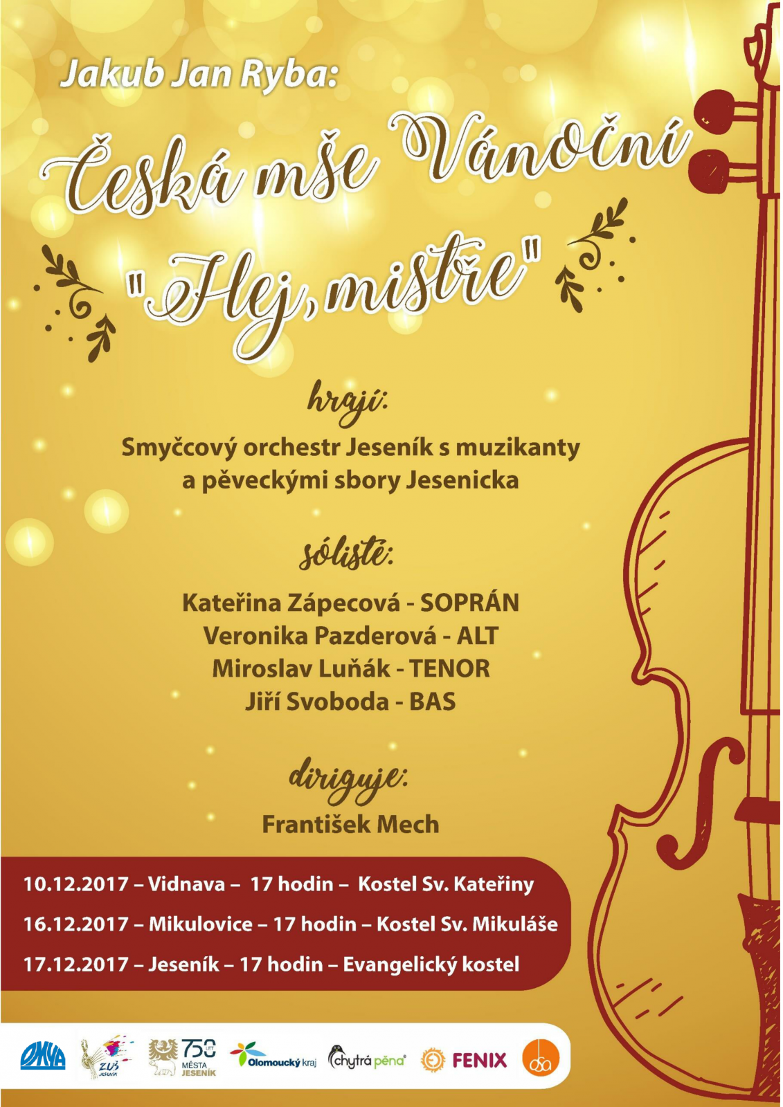 JAKUB JAN RYBA: ČESKÁ MŠE VÁNOČNÍ 