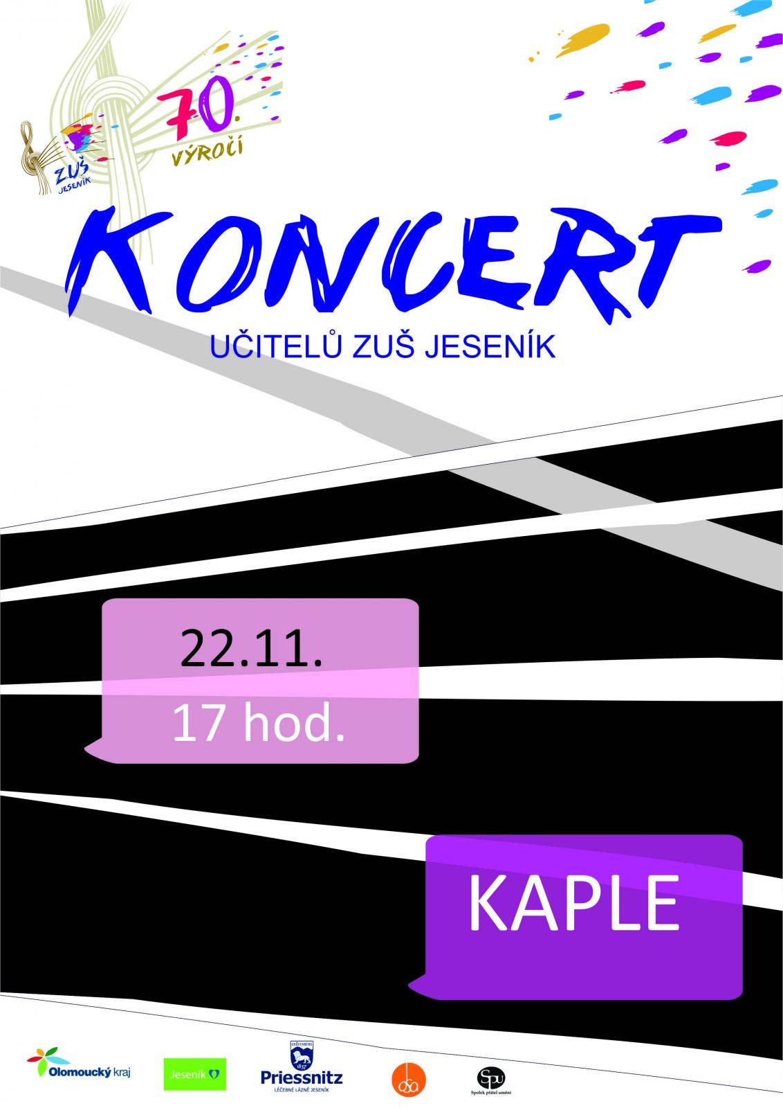 Koncert učitelů ZUŠ Jeseník