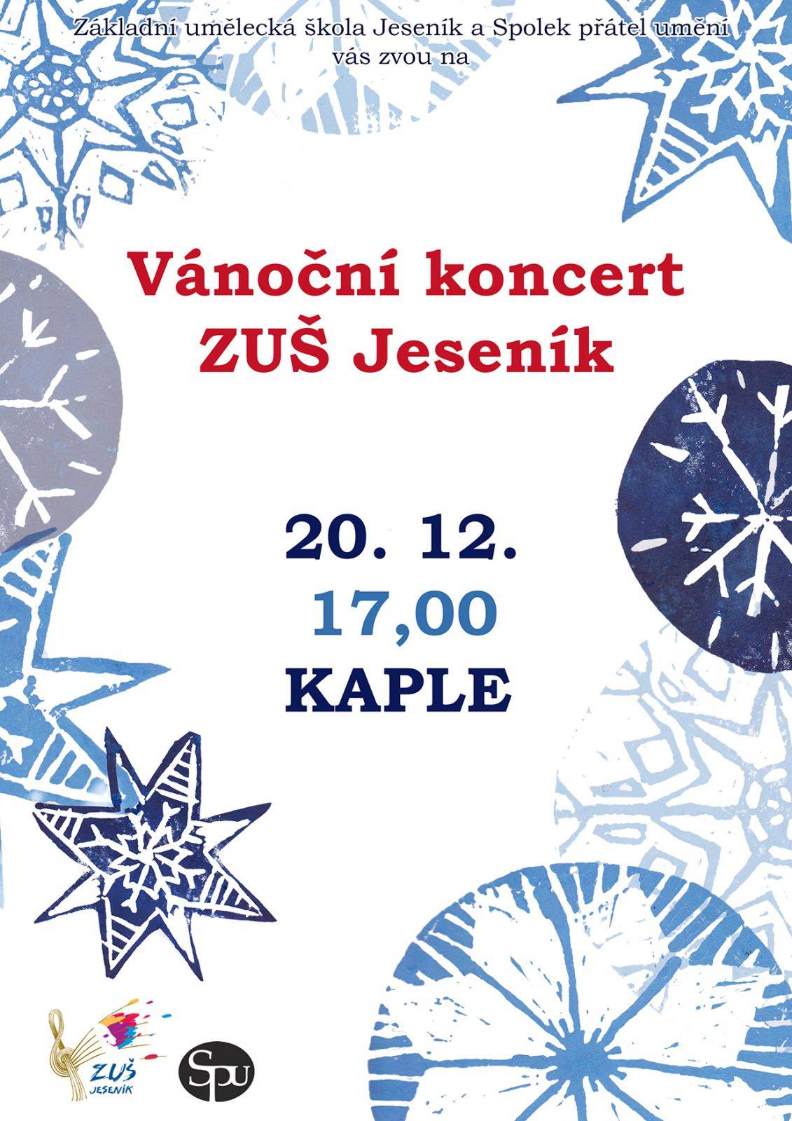 Vánoční koncert ZUŠ Jeseník