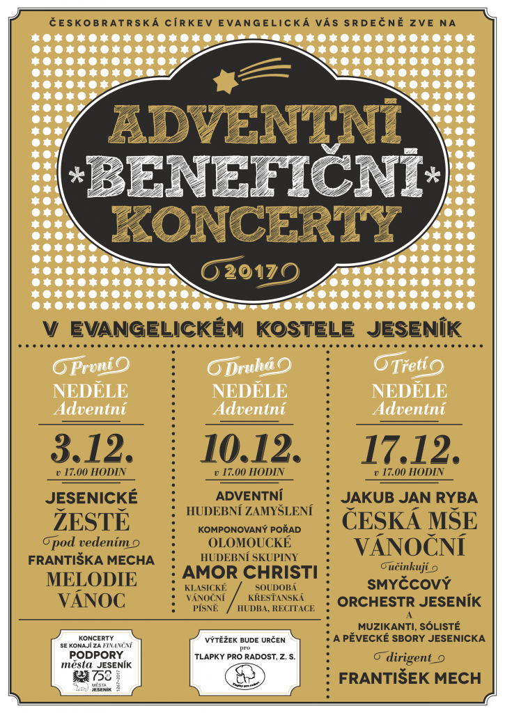 PRVNÍ ADVENTNÍ BENEFIČNÍ KONCERT - MELODIE VÁNOC