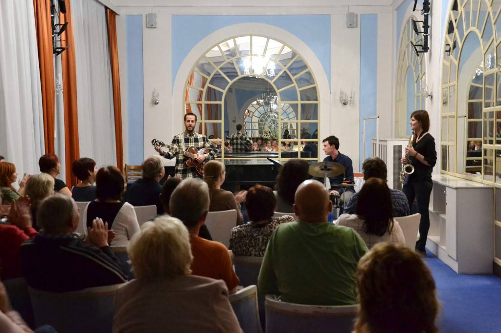Jazzové trio (Szabó, Turcerová, Maceček) - Koncert v Priessnitzových léčebných lázních
