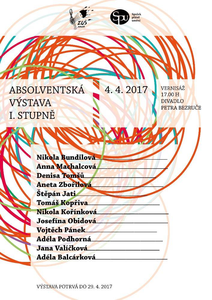 Absolventská výstava I. stupně