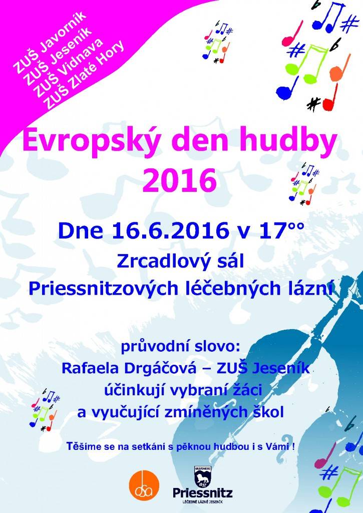 Evropský den hudby 2016