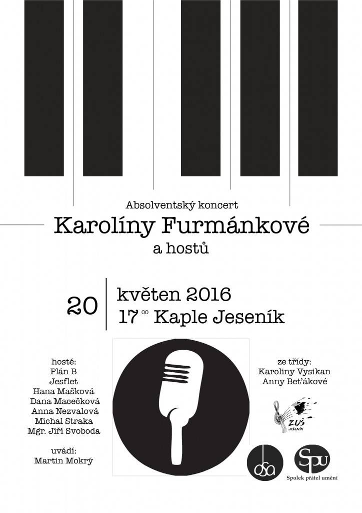 VI. ABSOLVENTSKÝ KONCERT ŽÁKŮ ZUŠ JESENÍK