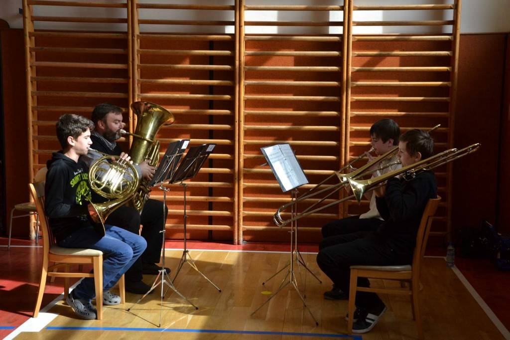 Výchovný koncert pro ZŠ Adolfovice 30.dubna 2015