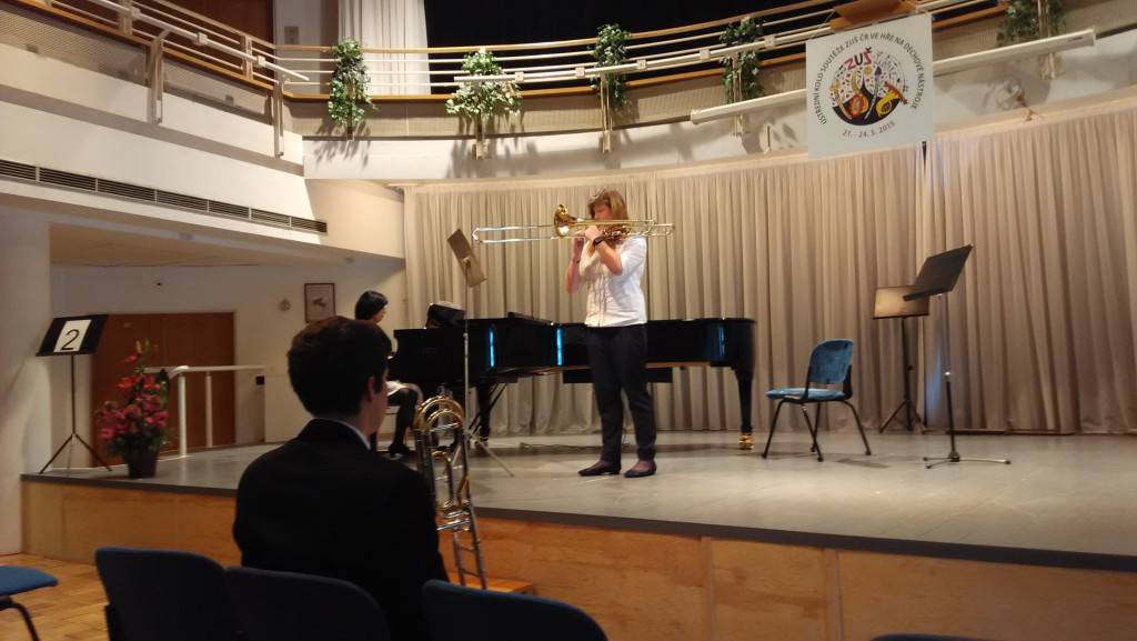 Celostátní kolo soutěže dechových nástrojů - 22. května 2015 - Liberec