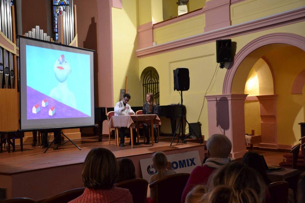 Slavnostní předávání ocenění žákům výtvarného oboru za uplynulý školní rok