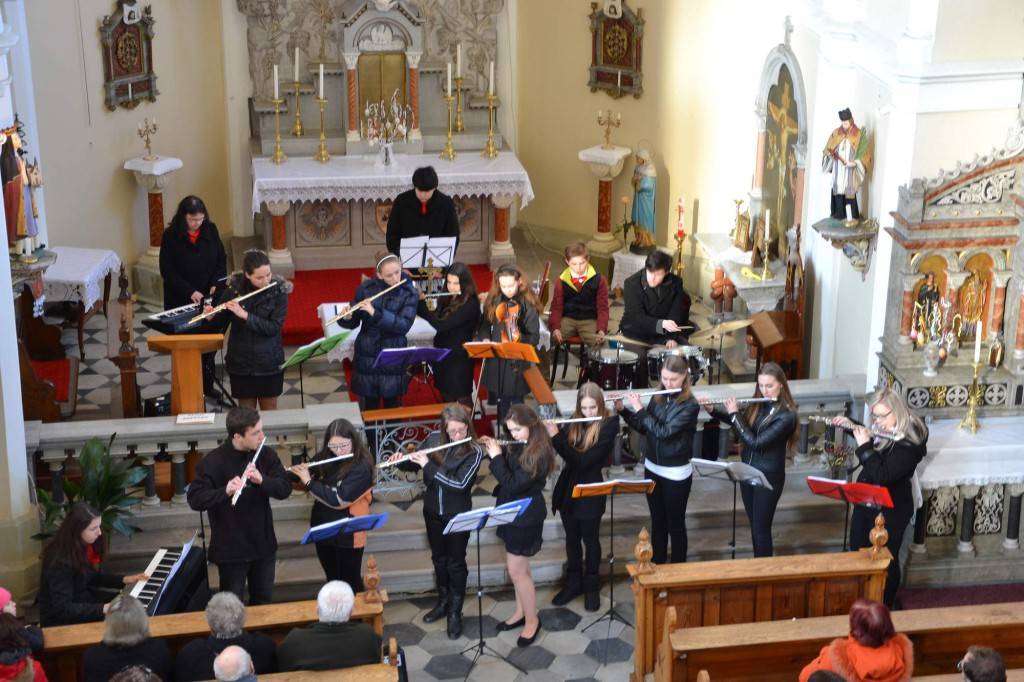 Velikonoční koncert flétnového souboru Jesflet