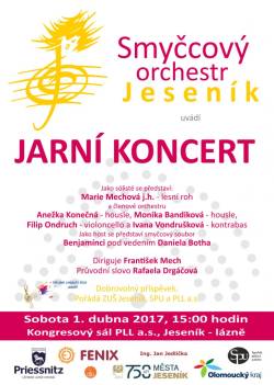 Jarní koncert Smyčcového orchestru Jeseník
