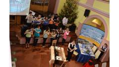 Zahájení vánoční výstavy SOŠGaP v Kapli 10. 12. 2013 - FS a kyt. trio