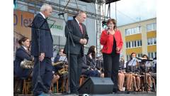 Orchestry, žáci a absolventi ZUŠ Jeseník účinkovali na oslavách 100 let gymnázia Jeseník 28.9.2013