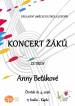 Koncert žáků ze třídy Anny Beťákové