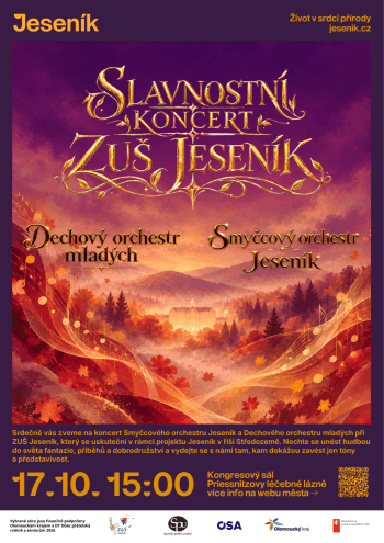 Slavnostní koncert ZUŠ Jeseník